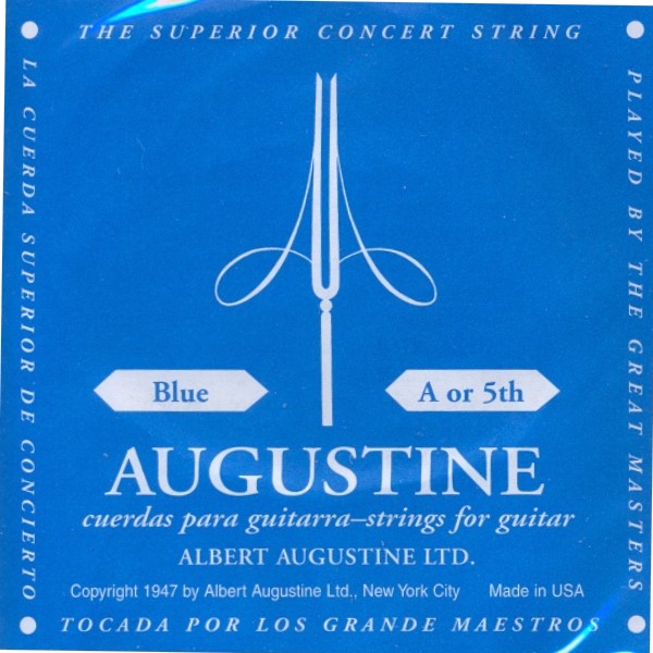 Augustine blue - A5 Einzelsaite, high tension