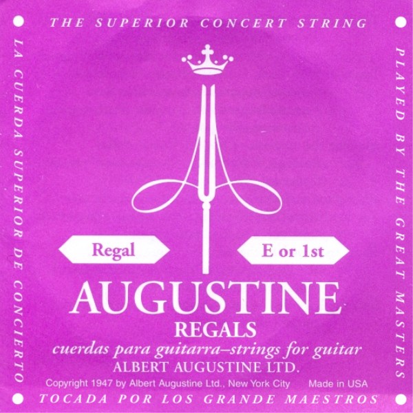 Augustine Regal - e1 Einzelsaite, extra high tension
